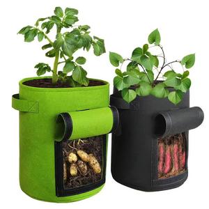 Large Capacity Accepted Custom Color Durable Felt <b>Grow</b> <b>Bag</b> for Garden Use - Product Image 1