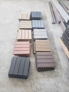 Carreaux de <span class=keywords><strong>sol</strong></span> Composite Wpc, panneau, à monter soi-même, bon <span class=keywords><strong>prix</strong></span> - Product Image 2