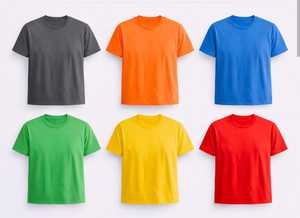T-shirt en jersey décontracté pour homme, coupe ajustée, couleur unie, col rond, manches courtes, coton écologique, respirant - Product Image 3