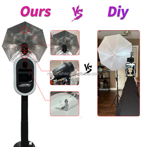 Photomaton portable sur pied pour appareil photo reflex numérique, machine à selfies avec écran tactile, photomaton <span class=keywords><strong>pas</strong></span> <span class=keywords><strong>cher</strong></span> avec caméra iPad pour <span class=keywords><strong>location</strong></span> <span class=keywords><strong>de</strong></span> mariage - Product Image 6
