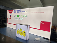Solución de Diseño de Exhibiciones Personalizadas, Stand Portátil para Ferias Comerciales y Eventos