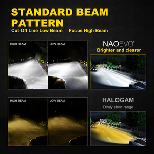 Ampoules de phare LED haute puissance 140W 16800lm pour <span class=keywords><strong>Audi</strong></span> A4/A3/Matiz H11/H7/9005/H15/H4 IP68 étanche universel 12V voitures - Product Image 6