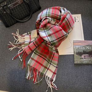 Nuevo Pañuelo de Lana Pura Australiana, Estilo Británico Vintage, Chal Cálido para Mujer, en Stock - Product Image 4