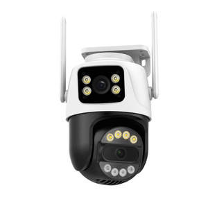 ICSee Binocular <b>Wireless</b> Camera 360 Degree PTZ WiFi Outdoor Surveillance With Night Vision And Voice Intercom - Product Image 5