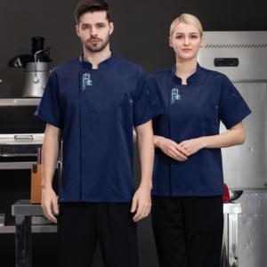 Popular en algodón abrigo de Chef femenino para mujer Uniforme De Cooking Chef chaqueta uniforme - Product Image 2