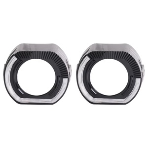 Cubierta de Lente para Auto de 2.5/3.0 Pulgadas, 12V 24V, Accesorios para Auto, Decoración en Color Blanco/Blanco Amarillo - Product Image 3