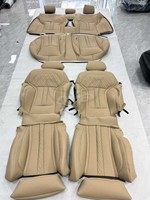 Housses de siège sur mesure pour voiture, 5 places, en cuir, pour BMW X4 E46 E90 E60 F30 F10 E39 F20 G20 E36 E87 G30 E92 X5 E70 E91 F11