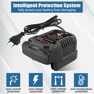 <span class=keywords><strong>Caricabatteria</strong></span> Mini più economico con protezione corrente per <span class=keywords><strong>Bosch</strong></span> 18V batteria senza fili al litio - Product Image 5