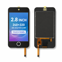 Module d'affichage tactile LCD TFT IPS personnalisé XMSJ 2,8 pouces 240x320 avec écran FPC pour terminal de paiement POS, kit système à structure compacte