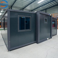Maisons de plage modulaires de haute qualité WinFair, extensibles, 20 pieds, pour villa auto-construite / maison résidentielle