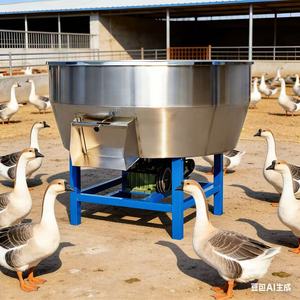 Mélangeur d'aliments compact |   Équipement de mélange pour usage domestique destiné aux petites exploitations avicoles (dindes, poulets) et au traitement des céréales - Product Image 5