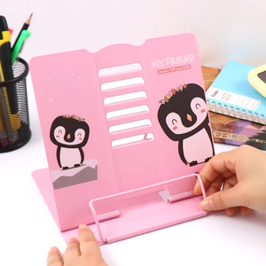 Support <span class=keywords><strong>de</strong></span> lecture en métal <span class=keywords><strong>simple</strong></span> <span class=keywords><strong>pour</strong></span> fournitures scolaires, sans installation, antidérapant, réglable sur six niveaux, <span class=keywords><strong>pour</strong></span> enfants et étudiants - Product Image 4