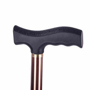 Muleta de goma para rehabilitación de ancianos, estabilizador axilar plegable de cuatro esquinas, bastón de ayuda para caminar estable, muletas para axilas - Product Image 2