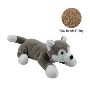 OEM Meilleure vente Coussin-oreiller lesté en peluche en forme de chien <span class=keywords><strong>pour</strong></span> filles et enfants, <span class=keywords><strong>pour</strong></span> le réconfort, la relaxation, le soulagement du stress et l'aide au sommeil - Product Image 1