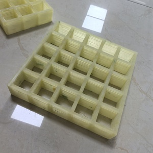 स्क्वायर छेद विरोधी पर्ची फ्राप सीढ़ियां ग्रेटिंग पैनल फाइबरग्लास ग्रिल के लिए फाइबरग्लास ग्रिल - Product Image 5