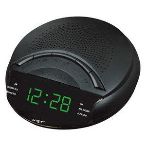 Radio portátil AM/FM <span class=keywords><strong>de</strong></span> búsqueda automática y despertador LED <span class=keywords><strong>de</strong></span> 0,6" - Product Image 3