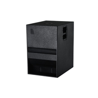 Haut-parleur de subwoofer rectangulaire portable étanche de 15 pouces avec aimant néodyme, 400 W, audio haute résolution stéréo pour système de sonorisation d'événements en plein air