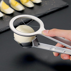 Outil de découpe en gros Syh321 en acier inoxydable : divise les œufs durs en 6 segments égaux en une seule action - Product Image 3