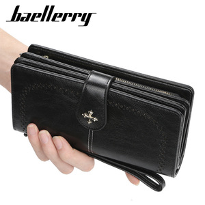 Baellerry Women's <b>Long</b> Wallet Pu Leather Large Capacity Fashion Zipper Clutch <b>Bag</b> For Everyday Use - Product Image 3