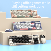 Nouveau clavier filaire USB K1 2025 – Clavier d'ordinateur 101 touches à prix abordable pour ordinateur de bureau avec logo personnalisé