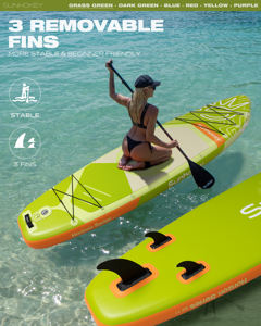 Tabla de Paddle Surf Inflable Personalizada de Doble Capa, 11'*34''*6'', Portátil, para Surfear en el Océano - Product Image 6