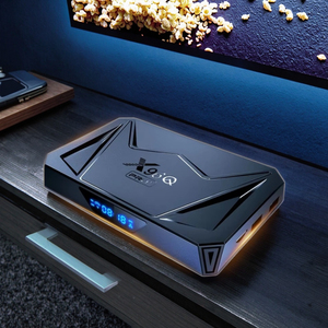 New x96q thông minh TV Box 4GB RAM 64GB/128GB Rom Android 10 6K 2.4G/5GHz kép Wifi Set Top Box - Product Image 1