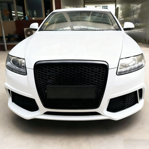 Para <span class=keywords><strong>Audi</strong></span> A6 C6 2009-2011, Conjunto de Parachoques Delantero Estilo <span class=keywords><strong>RS6</strong></span> con Rejilla, Kit de Conversión de Carrocería, Aspecto Agresivo - Product Image 6