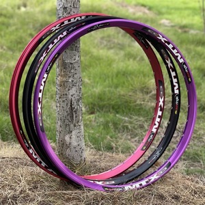 Llantas Sun MTX33 de Alto Rendimiento 39mm Sistema de Freno <span class=keywords><strong>V</strong></span> Soldadas Off-Road <span class=keywords><strong>DH</strong></span> en 26 y 27.5 Pulgadas Descenso Lento para Ciclismo <span class=keywords><strong>DH</strong></span> - Product Image 1