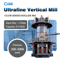 Moulin à rouleaux vertical ultra-fin CLUM professionnel pour marbre et graphite 2200 Mesh 3 TPH
