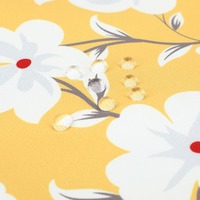 Housse de protection pour ordinateur portable personnalisée, motif floral, impression écologique, housse pour ordinateur portable à fleurs jaunes, étui pour ordinateur portable