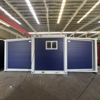 Maison modulaire préfabriquée de style moderne, dernière conception, extensible, pour habitation et bureau