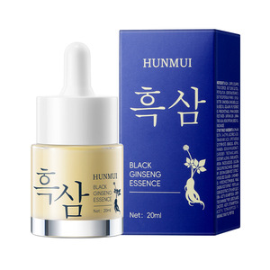 HUNMUI Black Ginseng Essence 20ml Anti-Wrinkle <b>Face</b> <b>Serum</b> Herbal Extract - Product Image 2