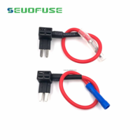 Porte-fusible à lame SEUO, type très vendu, boîte à fusibles miniature pour voiture, câble, porte-fusible automobile, prise