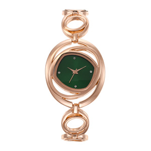 YuSa <span class=keywords><strong>298</strong></span> nuovo orologio di cristallo di diamante moda donna orologio al quarzo orologi in acciaio inossidabile - Product Image 4