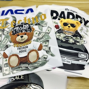 Autocollants de transfert thermique DTF de qualité supérieure, design personnalisé, casquettes, tasses isothermes, matériau PET durable et imperméable, lavable, Nasa Bear <span class=keywords><strong>Mickey</strong></span> - Product Image 5
