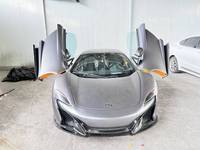 Conjunto de puerta y puerta de paso de conductores usados originales para Mclaren MP4 12C 625C 650S OEM 11A5672CP 11A7400CP 11A5668CP 11A7397CP