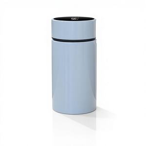 Botella de <span class=keywords><strong>Agua</strong></span> Inteligente LED Moderna de Doble Pared de Acero Inoxidable de 200 ml, Termo de Vacío para Viajes, Deportes al Aire Libre, Aislamiento Térmico - Product Image 3