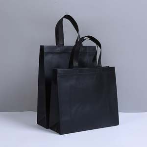 Custom Advertising LOGO Hot Pressed Film Covering Clothing Store Spot Shopping Non-woven Bag - Product Image 6