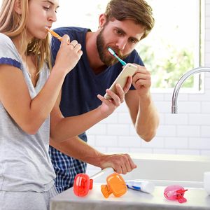 Clip et étui de rangement pour brosse à dents en plastique portable, best-seller, avec capuchon de protection pour les voyages - Indispensable - Product Image 6