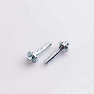 Cylindrical Shoulder Pin Carbon Steel Blue White Zinc Plated For Computer Chassis Electronic Assembly - Product Image 2