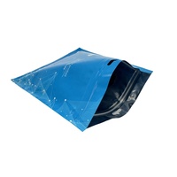 Pochette à trois soudures latérales en aluminium, personnalisée, avec fermeture éclair, pour le stockage de bandes LED, résistante à l'humidité