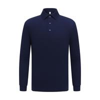 Polo à manches longues personnalisé, col rabattu, t-shirt d'automne-hiver, vêtements de travail, uniforme d'équipe