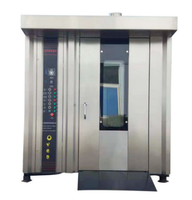 Horno Rotatorio Eléctrico de 32 Bandejas, a Gas o Diésel, con Quemador Premium de 380V, Ideal para Pastelerías de Alta Gama, Apto para Todo Tipo de Panadería