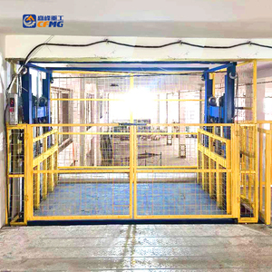Plateforme élévatrice de marchandises d'entrepôt personnalisée CFMG 500 kg-3000 kg, élévateur électrique de marchandises, élévateur hydraulique de fret, <span class=keywords><strong>prix</strong></span> de vente - Product Image 4