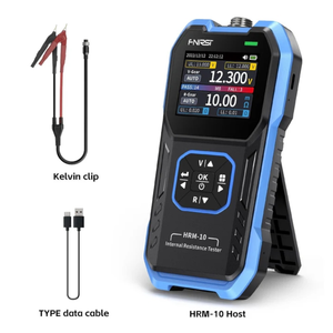 Probador de Baterías y Condensadores FNIRSI HRM-10 de Alta Precisión para Coche, Baterías de Plomo-Ácido, Litio AC y 18650, Instrumento de Medición Electrónico Interno - Product Image 1