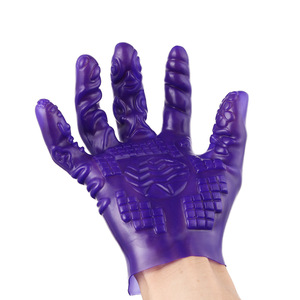 Gant de massage pour femmes, gant de stimulation des doigts, jouet sexuel à <span class=keywords><strong>picots</strong></span>, gant de massage en silicone - Product Image 6