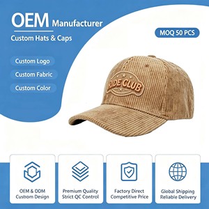 Fashionable 5-Panel Herringbone Baseball Hat Gold Copper Buckle Closure Puff Printing Curved Brim 100% Cotton Canvas Casual <b>Leaf</b> - Product Image 1