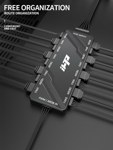 Hub PWM RGB 5V 3-Pin ARGB Sync HUB 1 min 8 5V-3Pin ARGB & PWM 2-en-1 MAGIC BOX Accessoires informatiques - Product Image 5