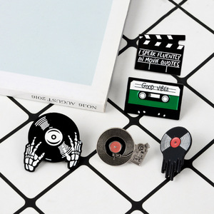 Fabricantes OEM ODM logotipo personalizado esmalte Clips de corbata de metal alfileres de solapa <span class=keywords><strong>gemelos</strong></span> para alfileres personalizados Logotipo de metal - Product Image 3