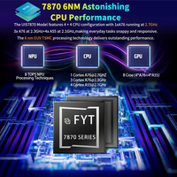 FYT 7870 7862S Android 13 8-Core DSP 2K 2Din evrensel 9 10 inç araba Stereo araba multimedya oynatıcı oto AI araba radyo GPS CarPlay